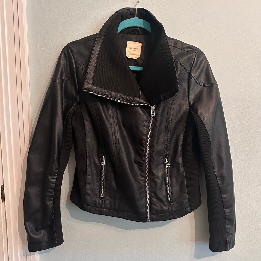 Harper Heritage Women's Black Leather Jacket